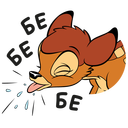 Стикер Бемби #4 ВКонтакте