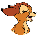 Стикер Бемби #13 ВКонтакте