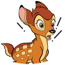 Стикер Бемби #20 ВКонтакте