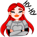 Стикер Рыцарька #18 ВКонтакте