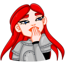 Стикер Рыцарька #21 ВКонтакте