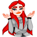 Стикер Рыцарька #31 ВКонтакте