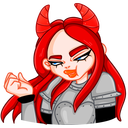 Стикер Рыцарька #42 ВКонтакте