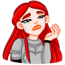 Стикер Рыцарька #44 ВКонтакте