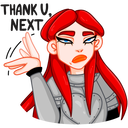 Стикер Рыцарька #48 ВКонтакте