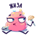 Стикер Какетка #19 ВКонтакте