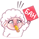 Стикер Марта #17 ВКонтакте