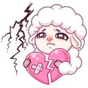 Стикер Марта #22 ВКонтакте