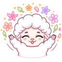 Стикер Марта #40 ВКонтакте