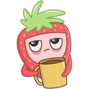 Стикер Клубничка #41 ВКонтакте
