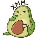 Стикер Авокадик #15 ВКонтакте