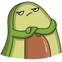 Стикер Авокадик #33 ВКонтакте