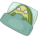 Стикер Авокадик #39 ВКонтакте