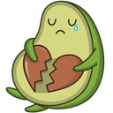 Стикер Авокадик #46 ВКонтакте