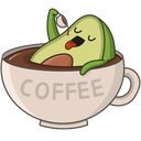 Стикер Авокадик #47 ВКонтакте