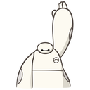 Стикер Бэймакс #19 ВКонтакте