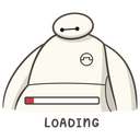 Стикер Бэймакс #22 ВКонтакте