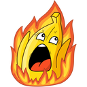 Стикер Бананос #44 ВКонтакте