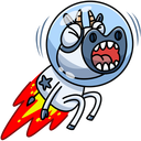 Стикер Вэл #11 ВКонтакте