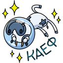 Стикер Вэл #16 ВКонтакте