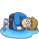 Стикер Стар и Млад #12 ВКонтакте