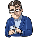 Стикер Стар и Млад #20 ВКонтакте