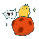 Стикер Уфо #5 ВКонтакте