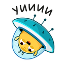 Стикер Уфо #30 ВКонтакте