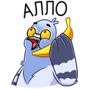 Стикер Голубь Михаил #7 ВКонтакте