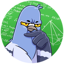 Стикер Голубь Михаил #9 ВКонтакте