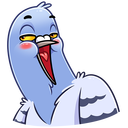 Стикер Голубь Михаил #15 ВКонтакте