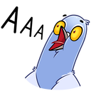 Стикер Голубь Михаил #21 ВКонтакте