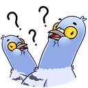 Стикер Голубь Михаил #47 ВКонтакте