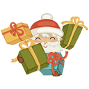 Стикер Новогодняя компания #11 ВКонтакте