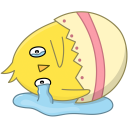 Стикер Пасхальные друзья #14 ВКонтакте