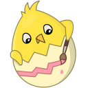 Стикер Пасхальные друзья #20 ВКонтакте