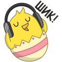 Стикер Пасхальные друзья #44 ВКонтакте