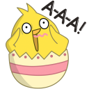 Стикер Пасхальные друзья #47 ВКонтакте