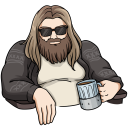 Стикер Мстители #19 ВКонтакте