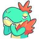 Стикер Тиранозавр Дино #36 ВКонтакте