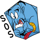 Стикер Джинни #28 ВКонтакте