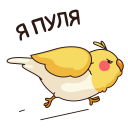 Стикер Птенчик #3 ВКонтакте