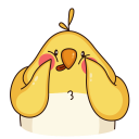 Стикер Птенчик #16 ВКонтакте