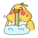 Стикер Птенчик #18 ВКонтакте