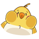 Стикер Птенчик #20 ВКонтакте