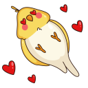 Стикер Птенчик #21 ВКонтакте