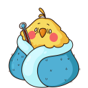 Стикер Птенчик #24 ВКонтакте