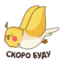 Стикер Птенчик #46 ВКонтакте