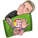 Стикер Музыка вкуснее с Lay’s #8 ВКонтакте