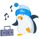 Sticker Pinguinul George #26 VK